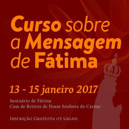 Santuário promove 12ª edição do Curso sobre a Mensagem de Fátima
